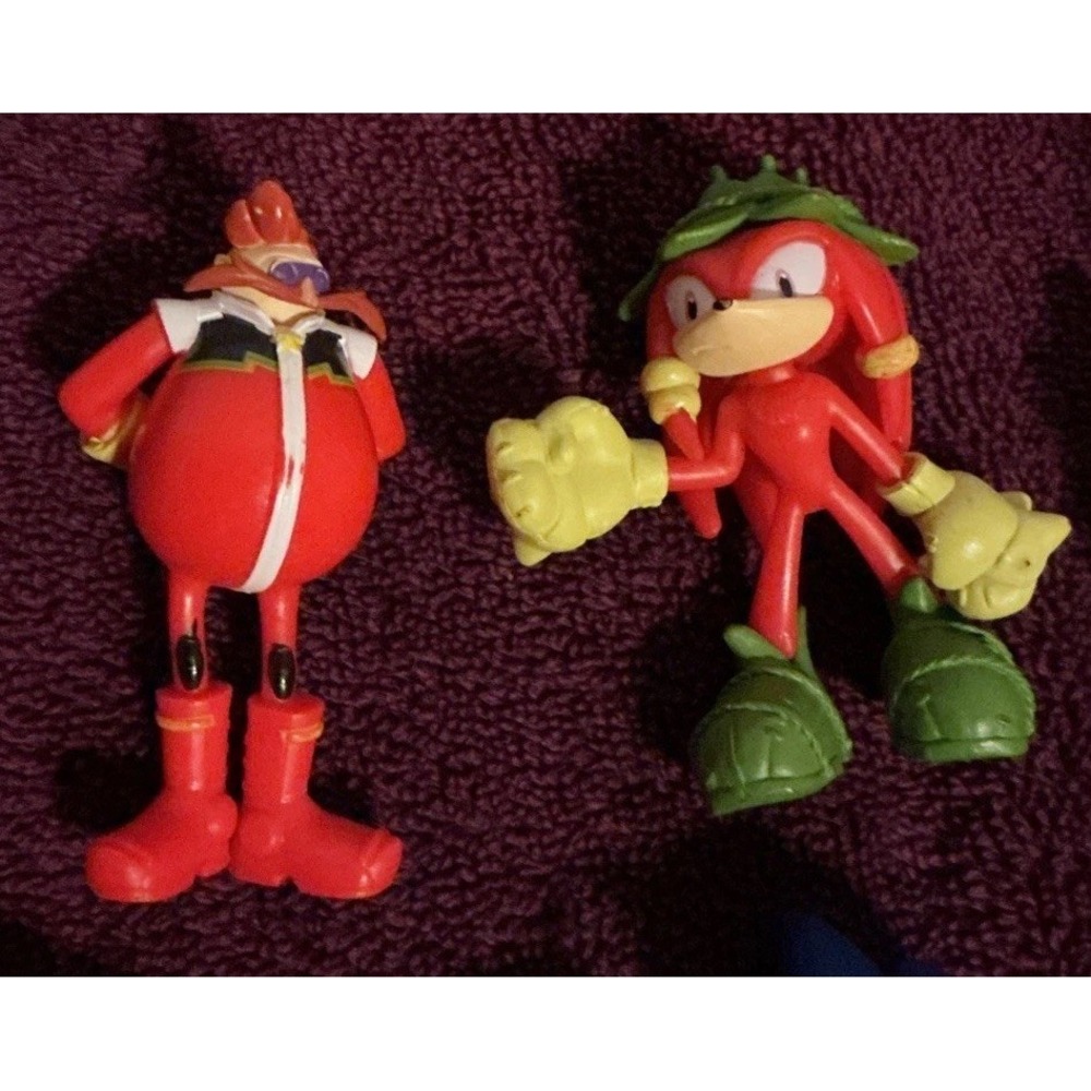 Iced Lot Of 12 Sonic Action Figures,  2" To‎ 5" Tall - Picture 6 of 6